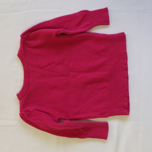 old navy winter bunny cotton knit crewneck sweater 12-18 months baby girl - Picture 7 of 7